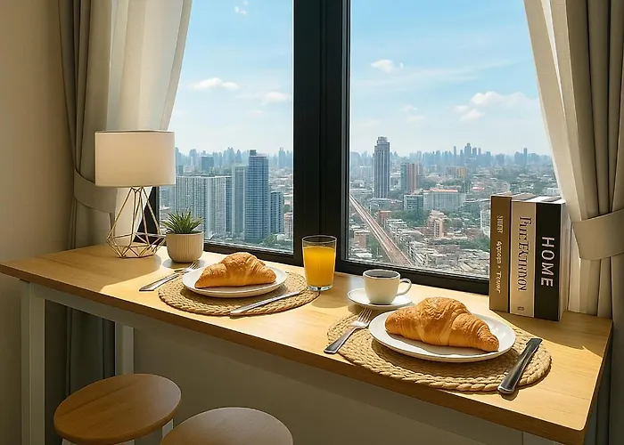 Luxury Loft With Stunning 25th Floor View アパート