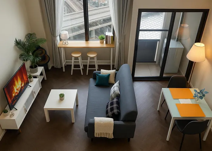 アパート Luxury Loft With Stunning 25th Floor View *