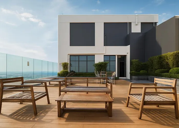 Luxury Loft With Stunning 25th Floor View * バンコク都